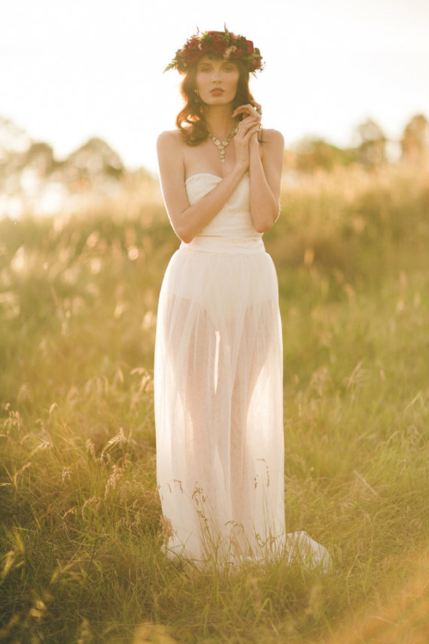 Ultimate Boho Wedding Dresses The Bohemian Bride Crazyforus