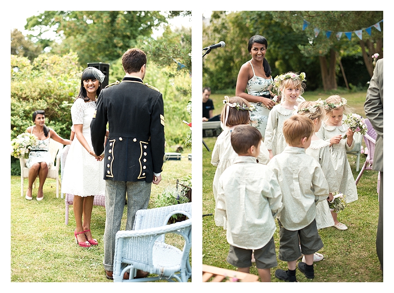 An uber cool vintage tea party wedding with a touch of festival and a dash of theatricality