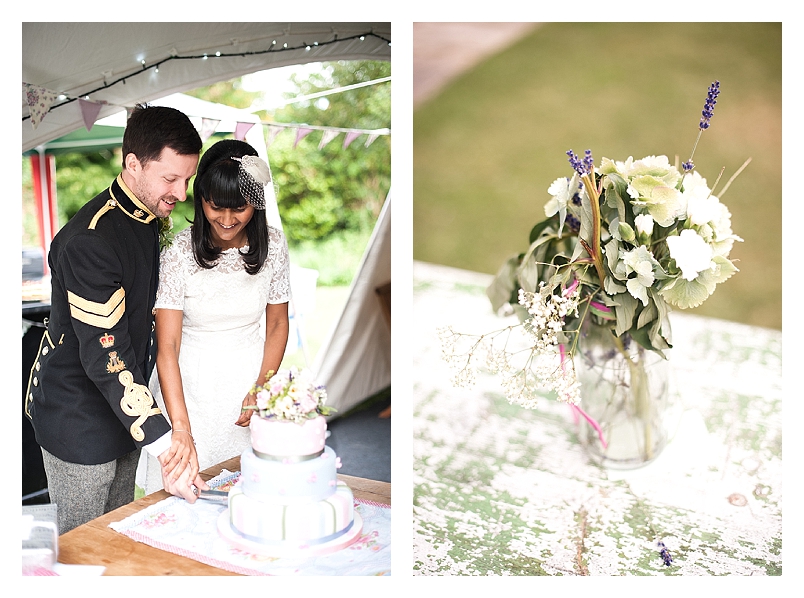 An uber cool, vintage tea party wedding with a touch of festival and a dash of theatricality!