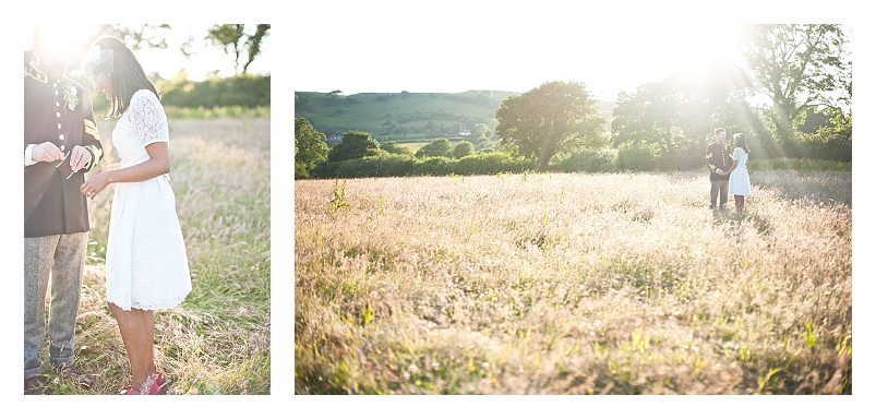 An uber cool, vintage tea party wedding with a touch of festival and a dash of theatricality!