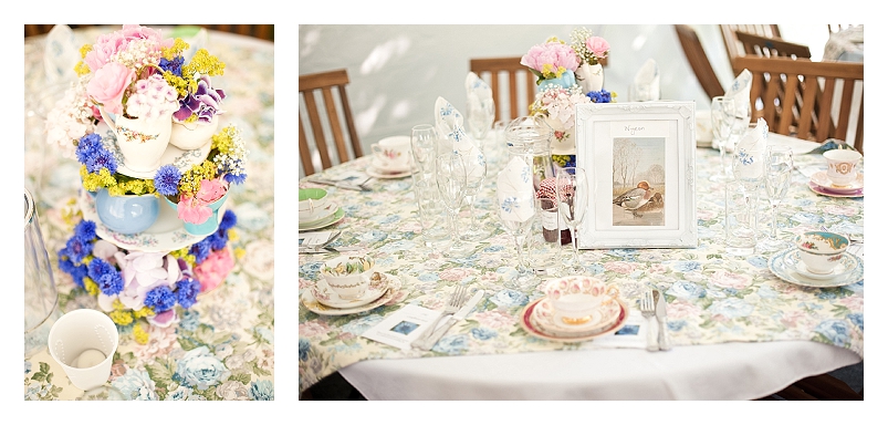 An uber cool, vintage tea party wedding with a touch of festival and a dash of theatricality!