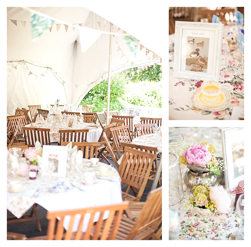 An uber cool, vintage tea party wedding with a touch of festival and a dash of theatricality!