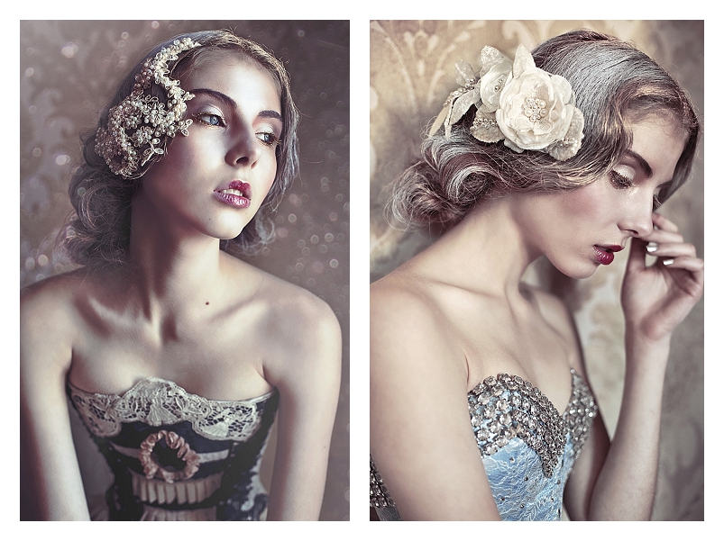 Jannie Baltzer Headpieces~ Caitlin Bellah Photography