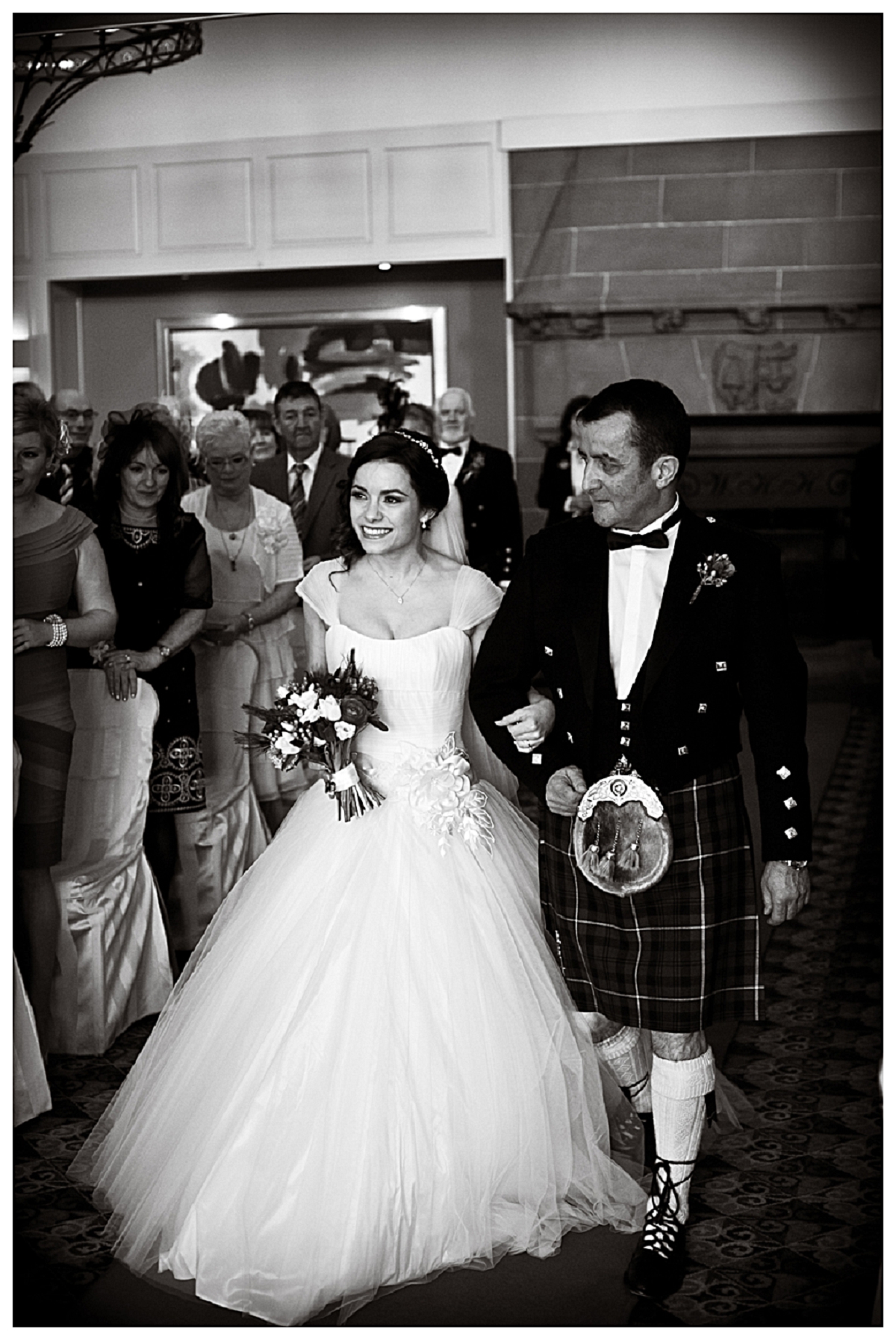 Tangled up in love! A gorgeous scottish wedding!