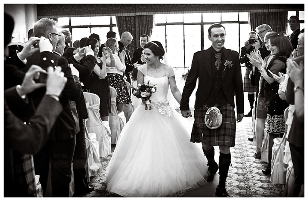 Tangled up in love! A gorgeous scottish wedding!