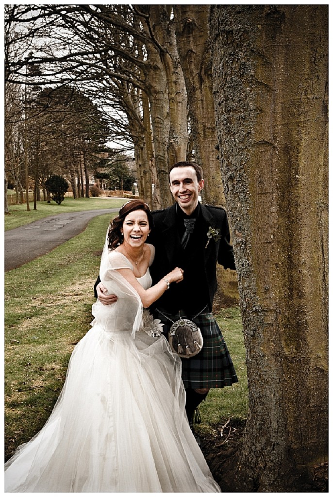 Tangled up! A gorgeous scottish wedding!