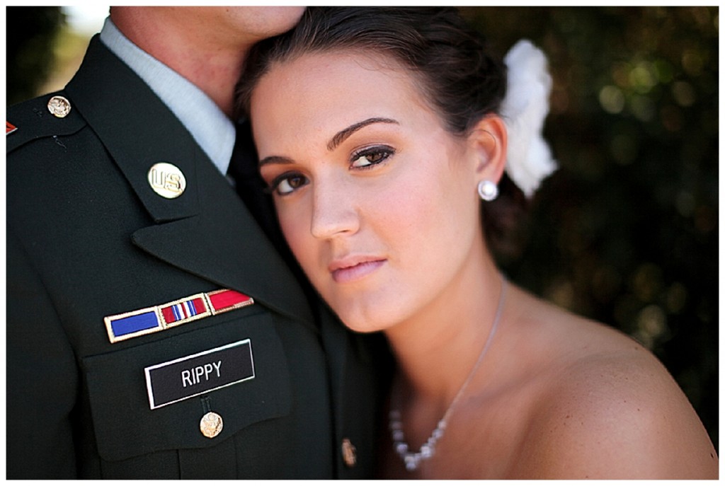 Romantically dreamy: outdoor military | real wedding