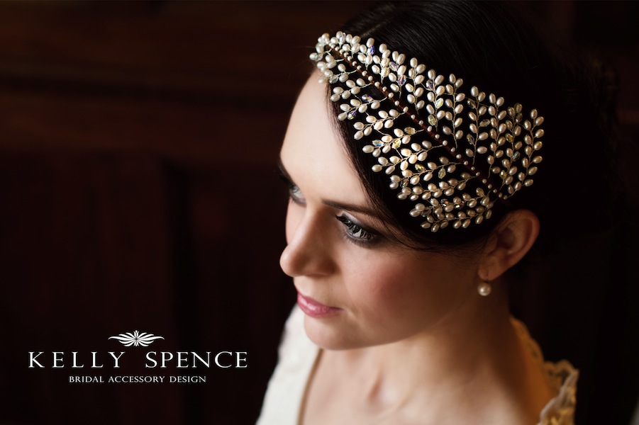 Kelly Spence ~ Stunning Vintage & Contemporary Hair Accessories, Veils & Jewellery