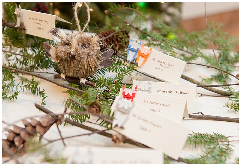 A rustic, vintage, winter wedding