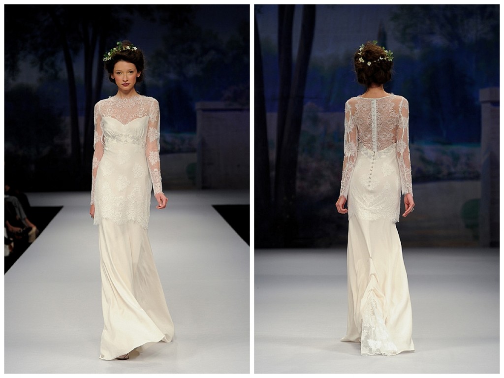 Long Sleeve Wedding Dress from Claire Pettibones Fall 2015 Bridal  Collection - Chic Vintage Brides : Chic Vintage Brides