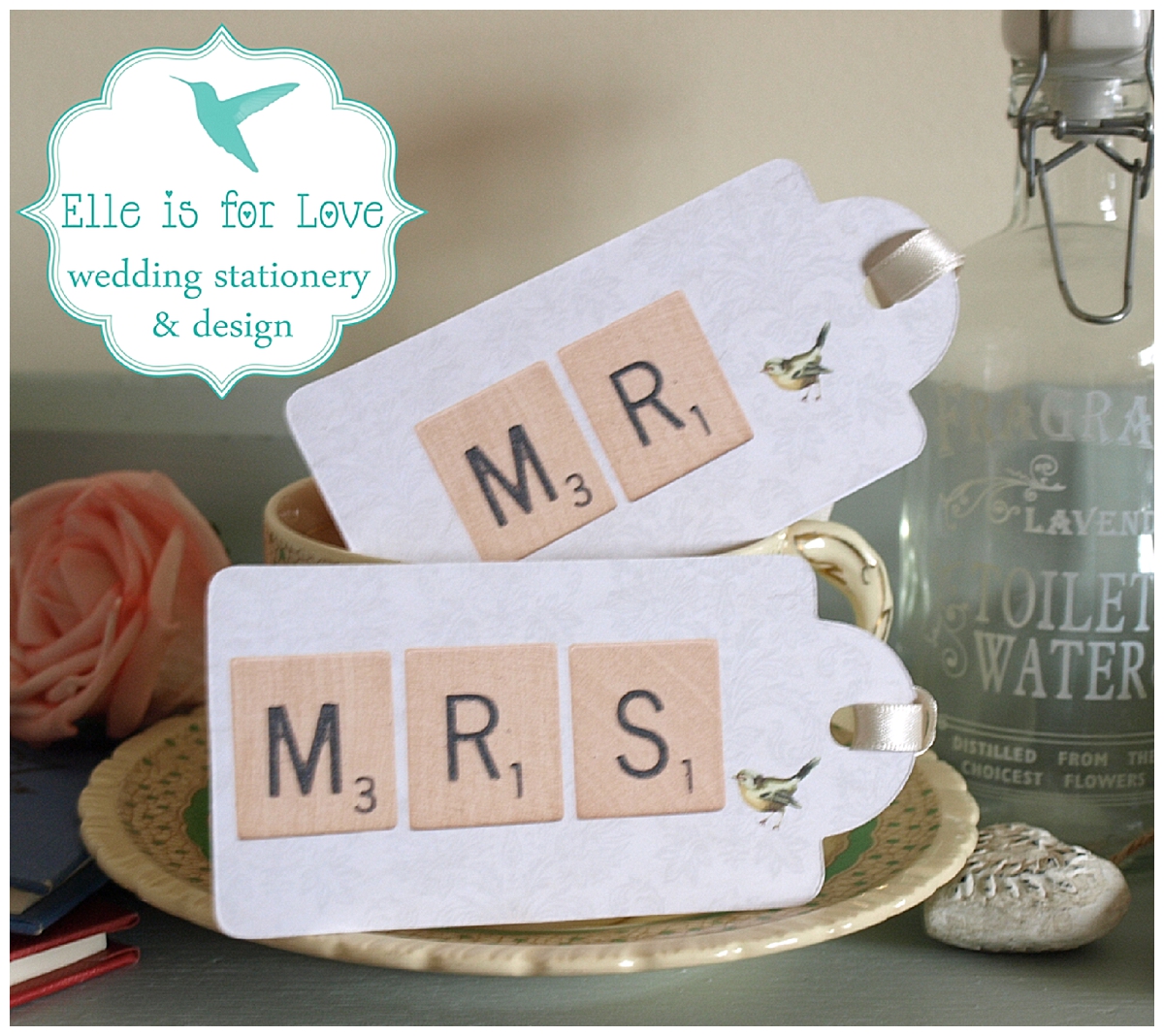 Scrabble Wedding Stationery Suite