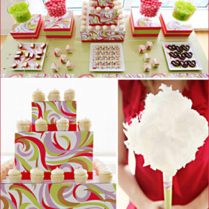 Pucci wedding dessert table inspiration