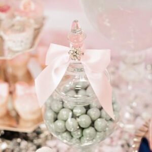 Navy, Silver, Pink & Grey wedding dessert table inspiration