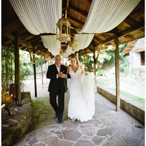 Santiago love: a picturesque garden wedding