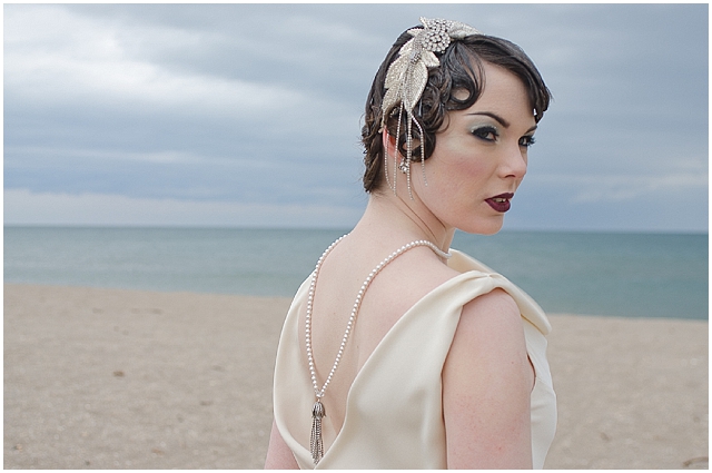 French shabby chic bridal shoot with a vintage glam twist