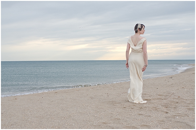 French shabby chic bridal shoot with a vintage glam twist