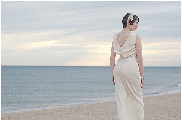 French shabby chic bridal shoot with a vintage glam twist