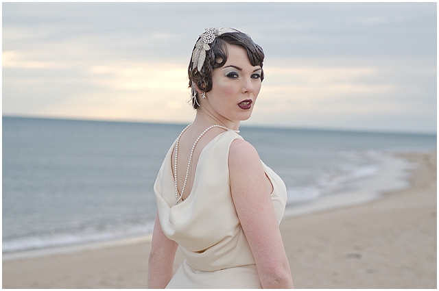 French shabby chic bridal shoot with a vintage glam twist