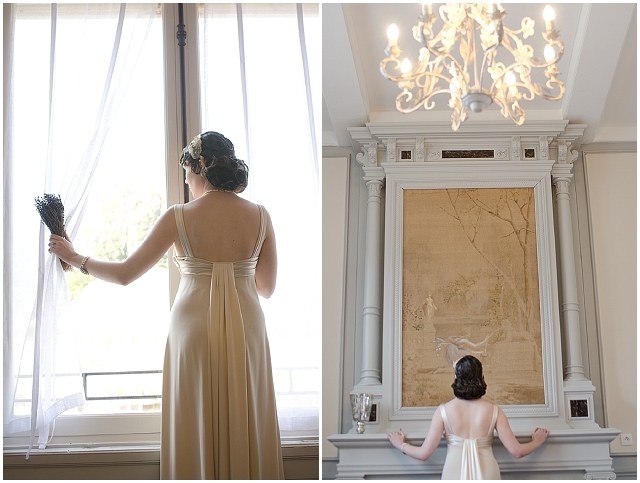 A french shabby chic bridal shoot with a vintage glam twist