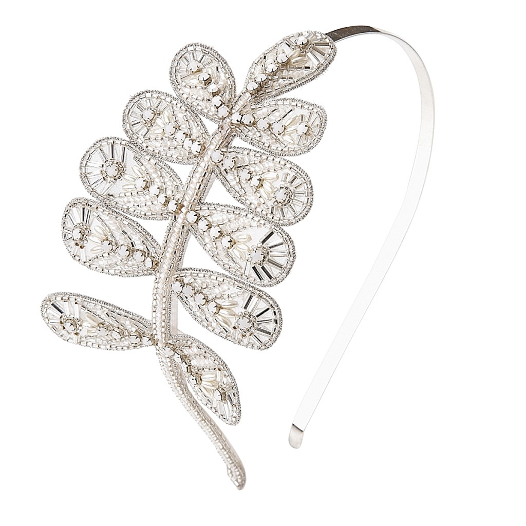 Crystal Leaf band ~ emmy shoes & accessories