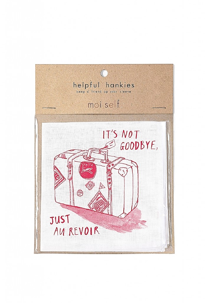 Moi Self ~ Gifts for bridesmaids ~ It's Not Goodbye, Just Au Revoir!