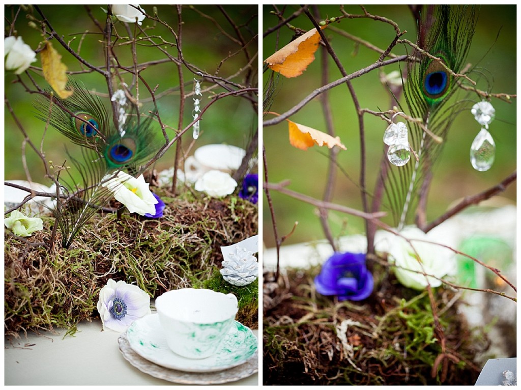 A wonderfully whimsical woodland styled bridal shoot...