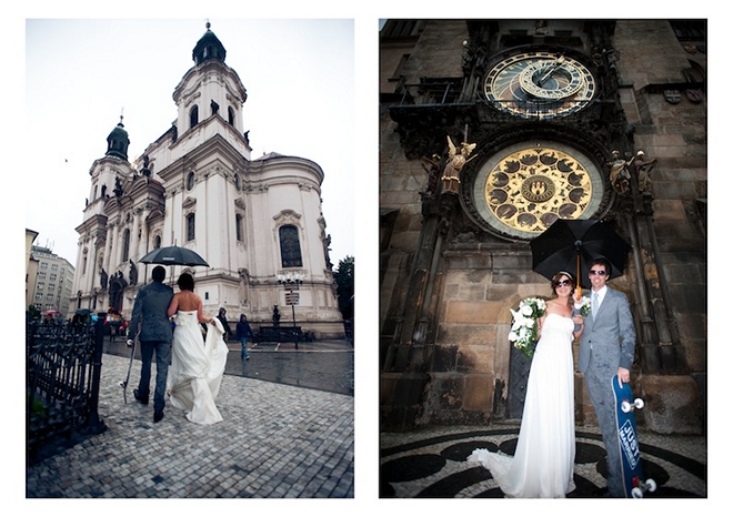 Wed in Prague: a relaxed city wedding with a pretty bohemian vibe