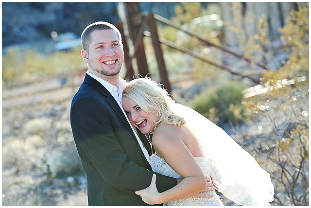 An intimate wedding in a quirky little ghost town!