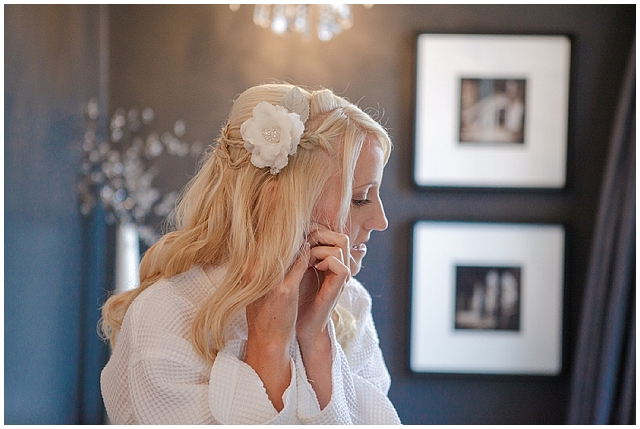 A pink wellies wedding with vintage styling