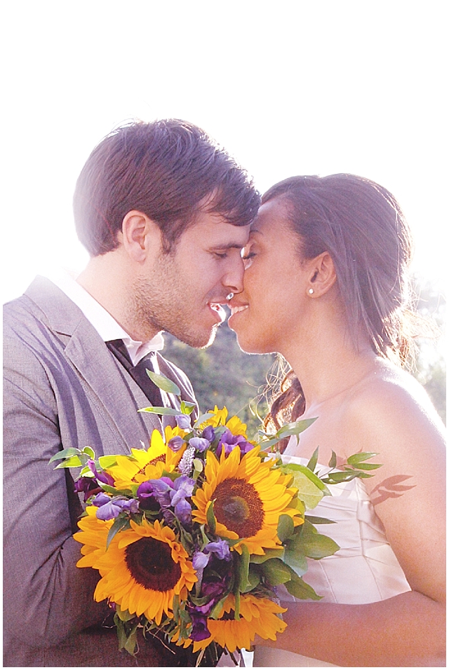 East London & Sunflowers ~ Real Wedding