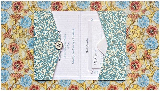 modern, quirky and altogether charming wedding stationery