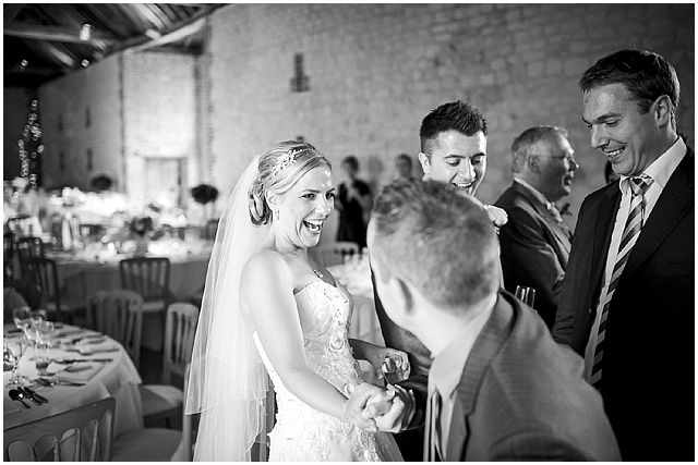 A traditional barn wedding with a touch of shabby chic