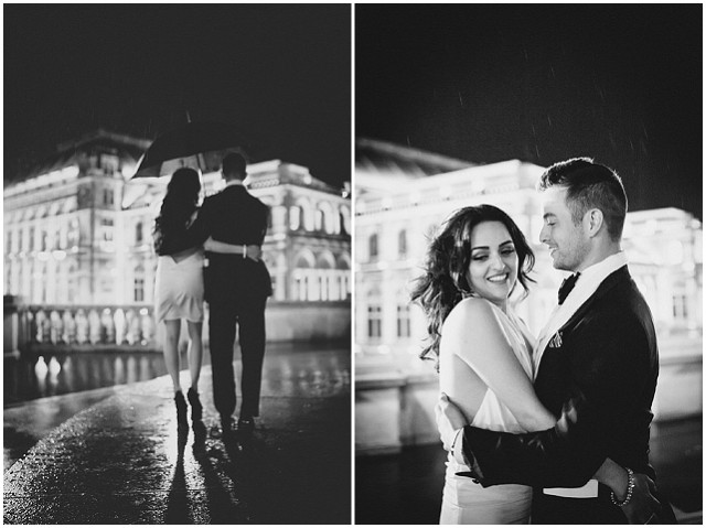 A Midnight Engagement Session