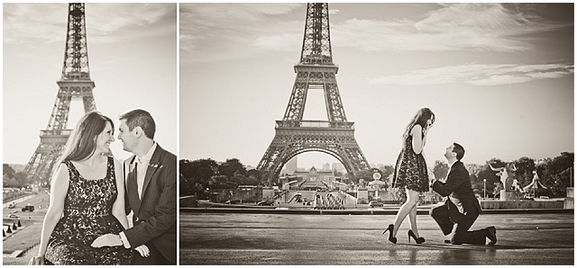 Eiffel Tower / France Engagement Shoot