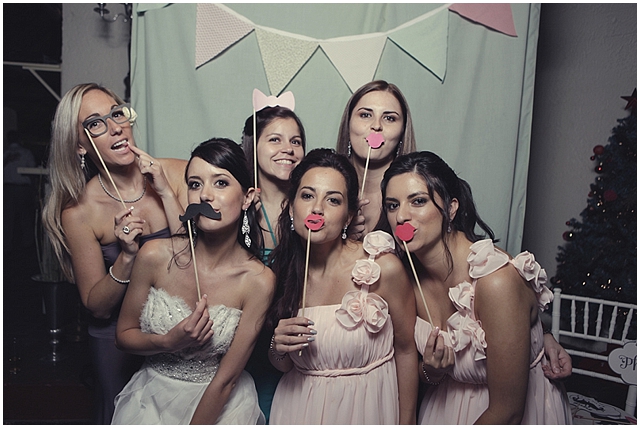 Pretty in pink and grey real wedding