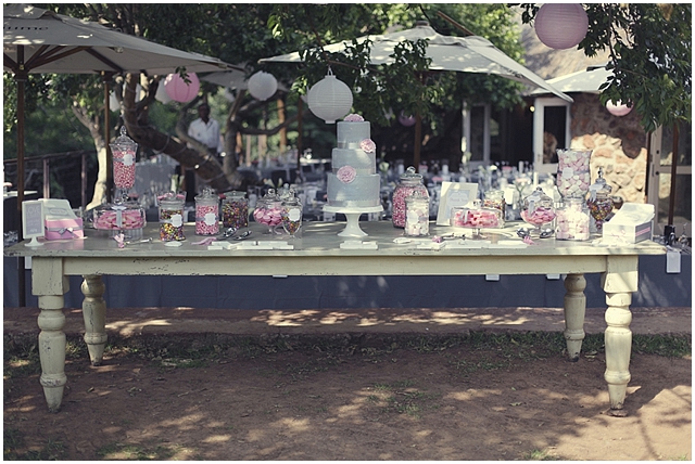Pretty in pink {and grey} wedding