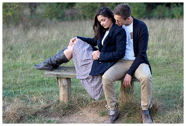 Addison & Liane. A beautiful engagement. Written in the stars.