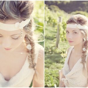 Introducing Blush: The Romantic Bridal Collection from Silver Sixpence in her Shoe