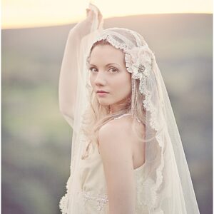 Introducing Blush: The Romantic Bridal Collection from Silver Sixpence in her Shoe