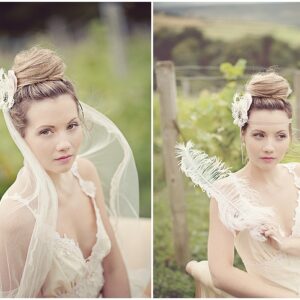 Introducing Blush: The Romantic Bridal Collection from Silver Sixpence in her Shoe