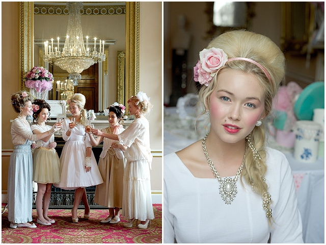Marie Antoinette Inspired Bridal Shoot - Want That Wedding ~ A UK Wedding Inspiration & Wedding Ideas Blog