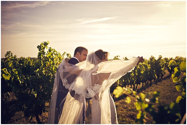 A beauitful wedding in a french château