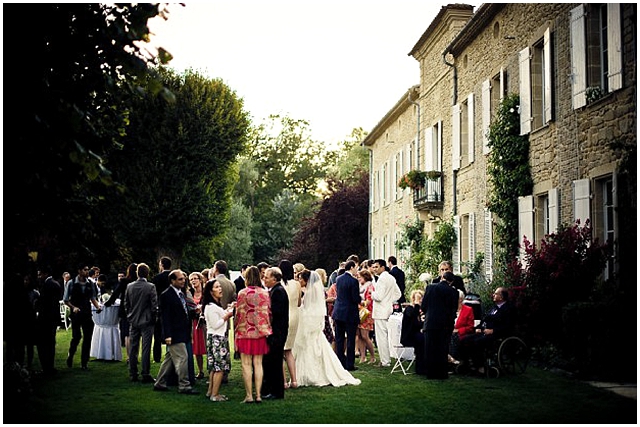 A beauitful wedding in a french château