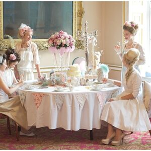Planning the Marie Antoinette Party: Decor  Wedding party table, Wedding  party planning, Marie antoinette party