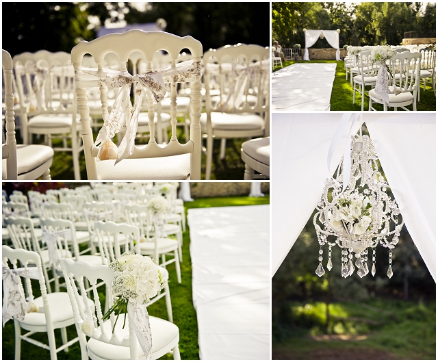 Romantic Outdoor: French Chateau | Real Wedding - Want That Wedding ~ A ...