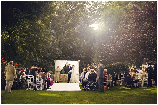 A romantic outdoor, french chateau wedding