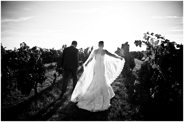 A romantic outdoor, french chateau wedding