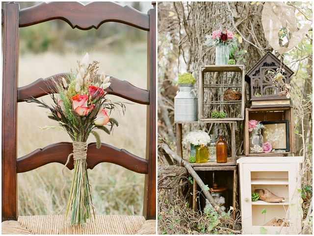 A Wonderfully Rustic & Whimsical Styled Bridal 