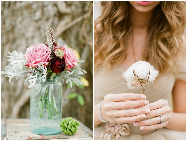 A Wonderfully Rustic & Whimsical Styled Bridal 