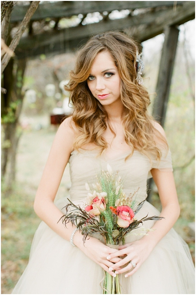 A Wonderfully Rustic & Whimsical Styled Bridal 